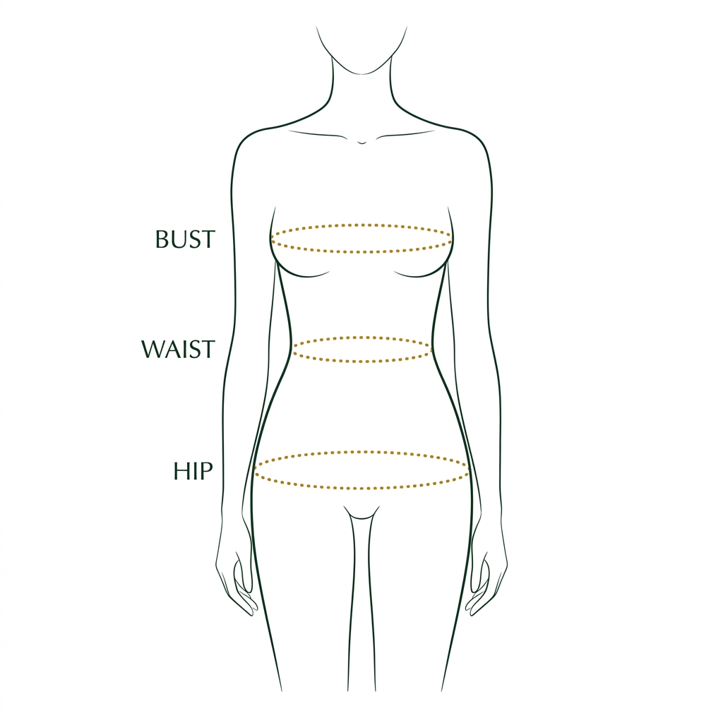 How to measure - Bust, Waist and Hip measurement guide